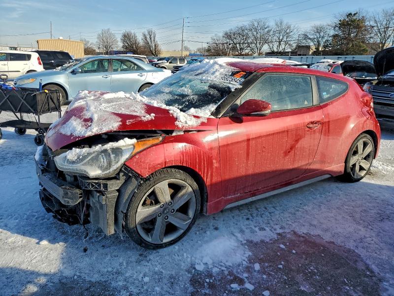 HYUNDAI VELOSTER T 2015 with VIN KMHTC6AE4FU223382 - Photo from auction