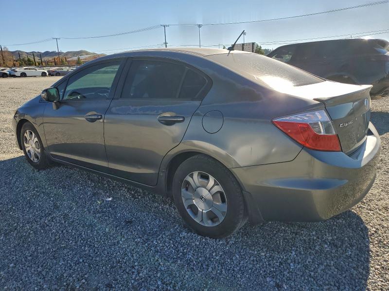 Photo 2 from auction – 2012 HONDA CIVIC HYBR with VIN JHMFB4F31CS001663