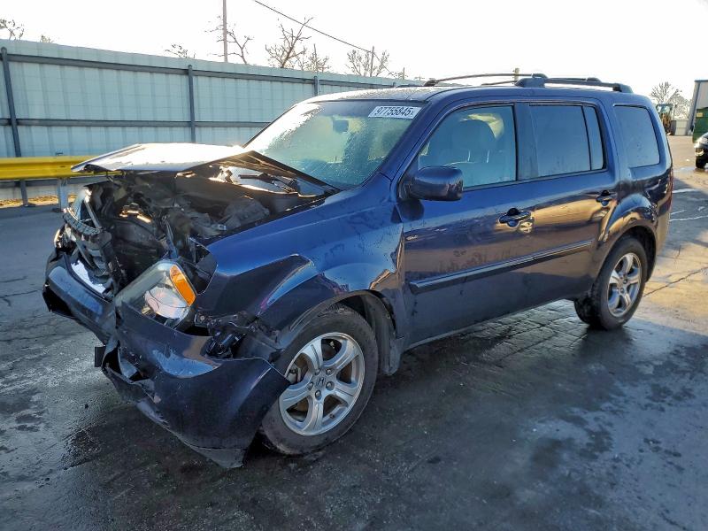 HONDA PILOT EXL 2014 with VIN 5FNYF4H54EB042222 - Photo from auction