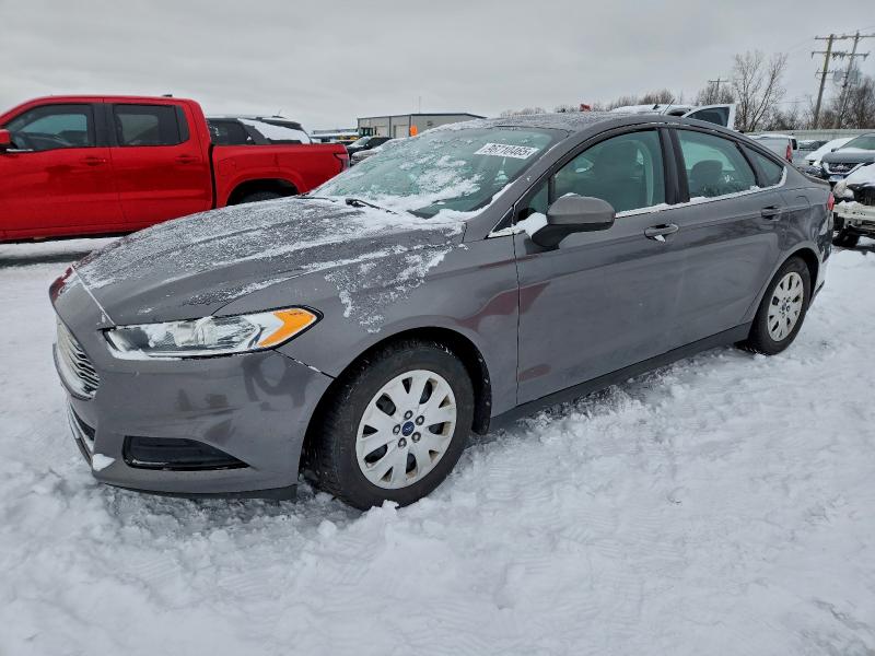FORD FUSION S 2013 with VIN 3FA6P0G70DR241397 - Photo from auction