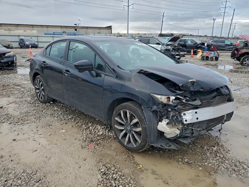 Photo 4 from auction – 2015 HONDA CIVIC EXL with VIN 19XFB2F98FE259972