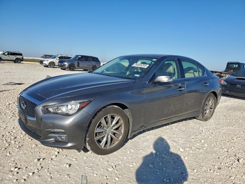 INFINITI Q50 BASE 2015 with VIN JN1BV7AR0FM392773 - Photo from auction