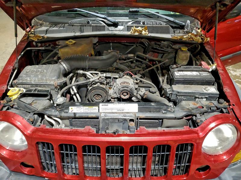 Photo 12 from auction – 2007 JEEP LIBERTY SP with VIN 1J4GL48K17W659399