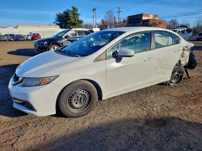 HONDA CIVIC LX 2014 with VIN 19XFB2F55EE234488 - Photo from auction