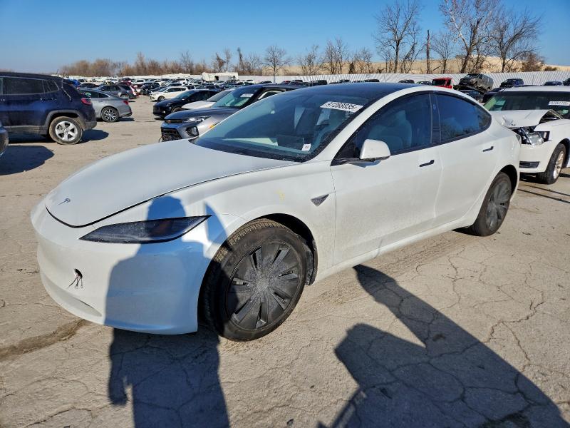 TESLA MODEL 3 2025 with VIN 5YJ3E1EB9SF952644 - Photo from auction
