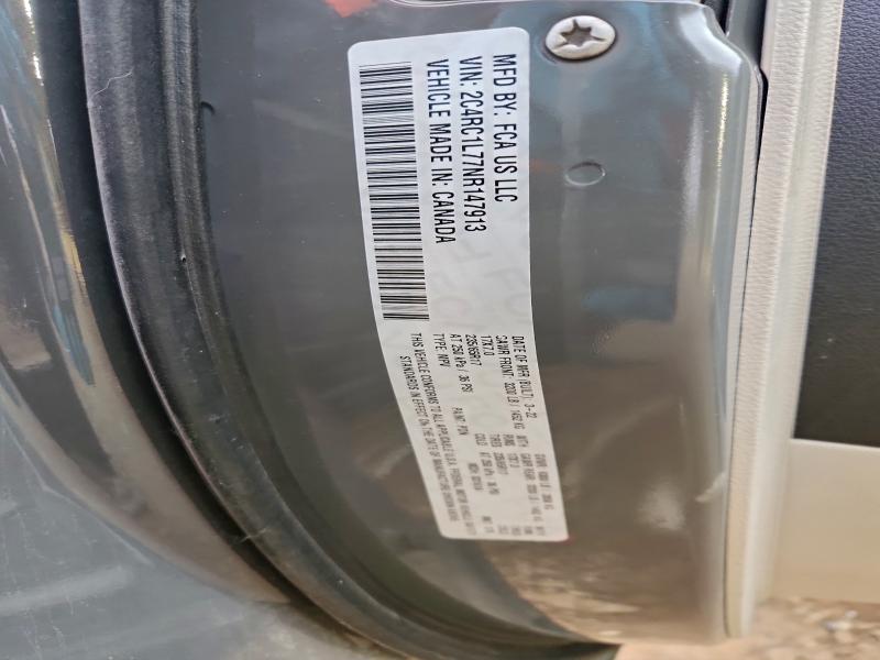Photo 14 from auction – 2022 CHRYSLER PACIFICA H with VIN 2C4RC1L77NR147913