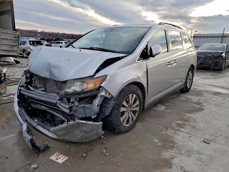 HONDA ODYSSEY EX 2015 with VIN 5FNRL5H60FB069852 - Photo from auction