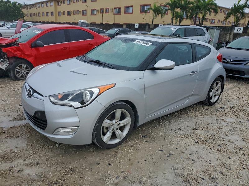 HYUNDAI VELOSTER 2014 with VIN KMHTC6AD3EU207146 - Photo from auction