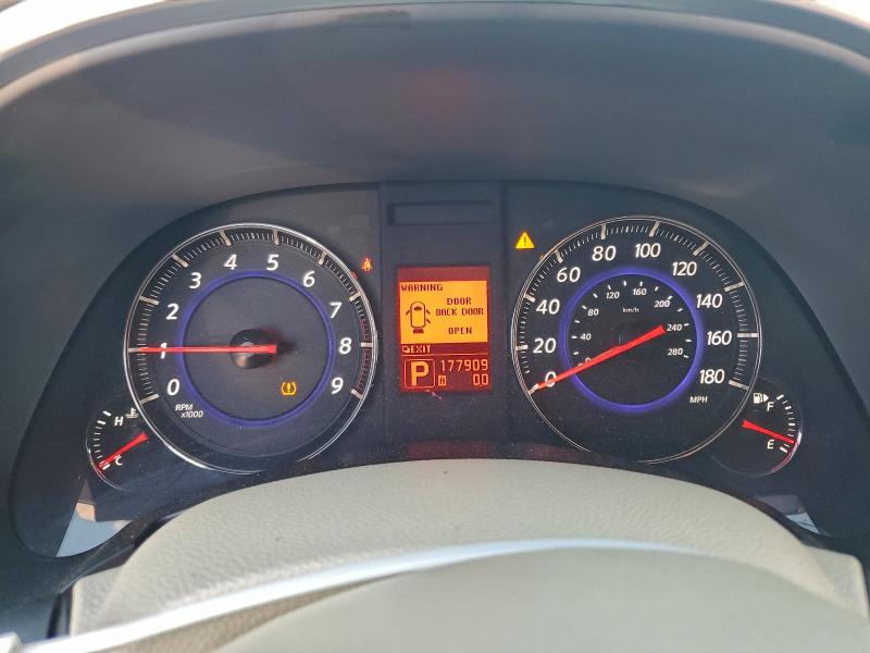 Photo 9 from auction – 2011 INFINITI FX35 with VIN JN8AS1MW8BM732198