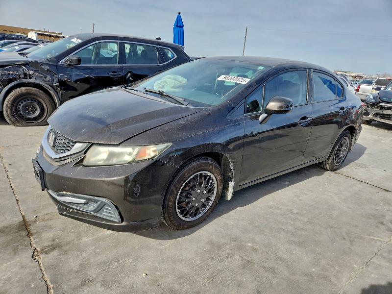 HONDA CIVIC LX 2013 with VIN 2HGFB2F51DH563158 - Photo from auction