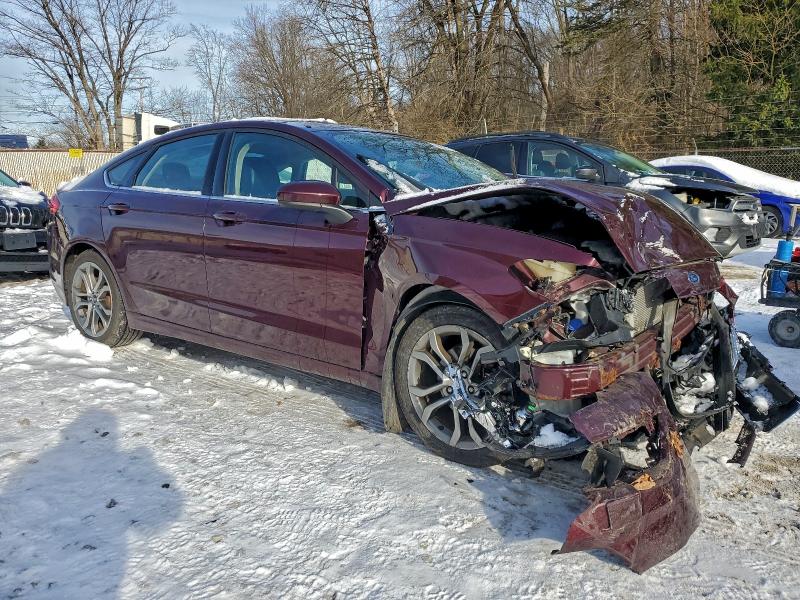 Photo 4 from auction – 2017 FORD FUSION SE with VIN 3FA6P0HD2HR328454