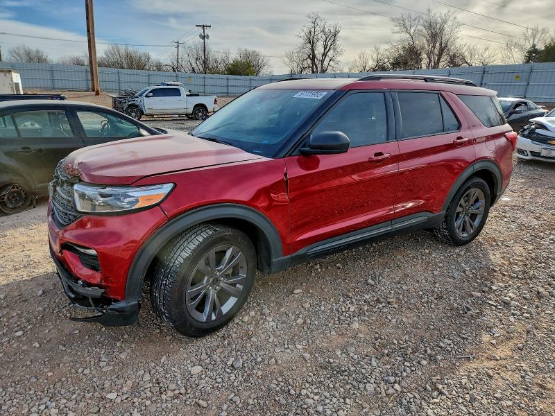 FORD EXPLORER X 2021 with VIN 1FMSK8DH2MGC03580 - Photo from auction
