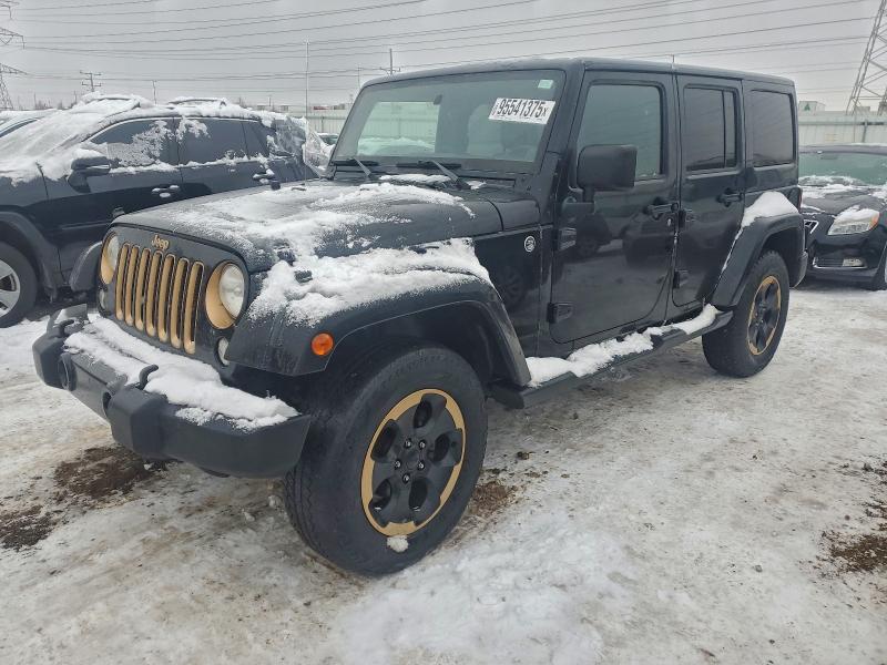 JEEP WRANGLER U 2014 with VIN 1C4BJWEG2EL166928 - Photo from auction