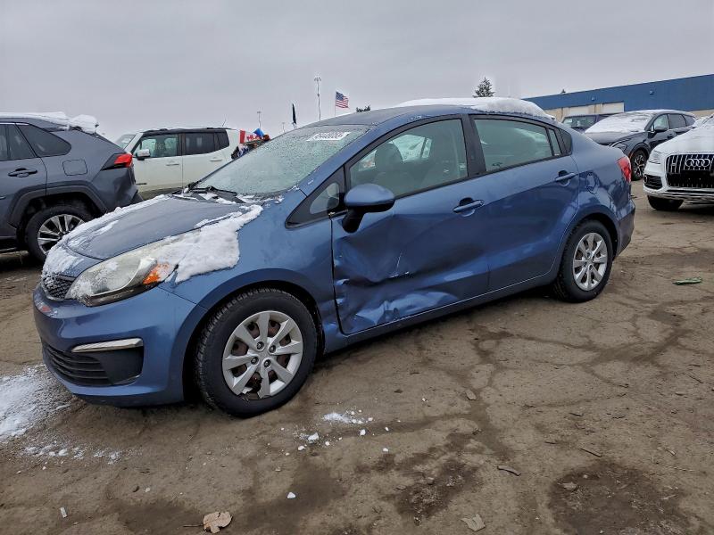 KIA RIO LX 2016 with VIN KNADM4A31G6558952 - Photo from auction