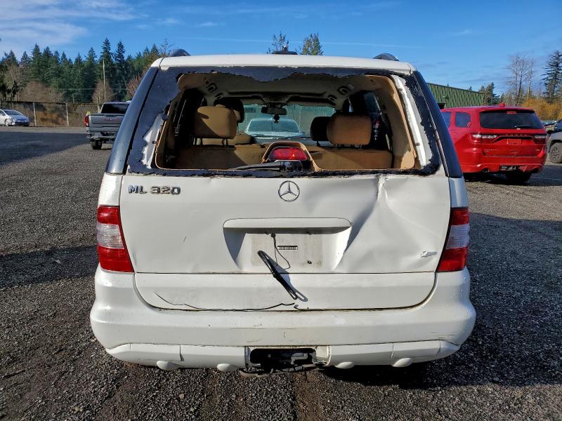 Photo 6 from auction – 2003 MERCEDES-BENZ ML 320 with VIN 4JGAB54E93A376269