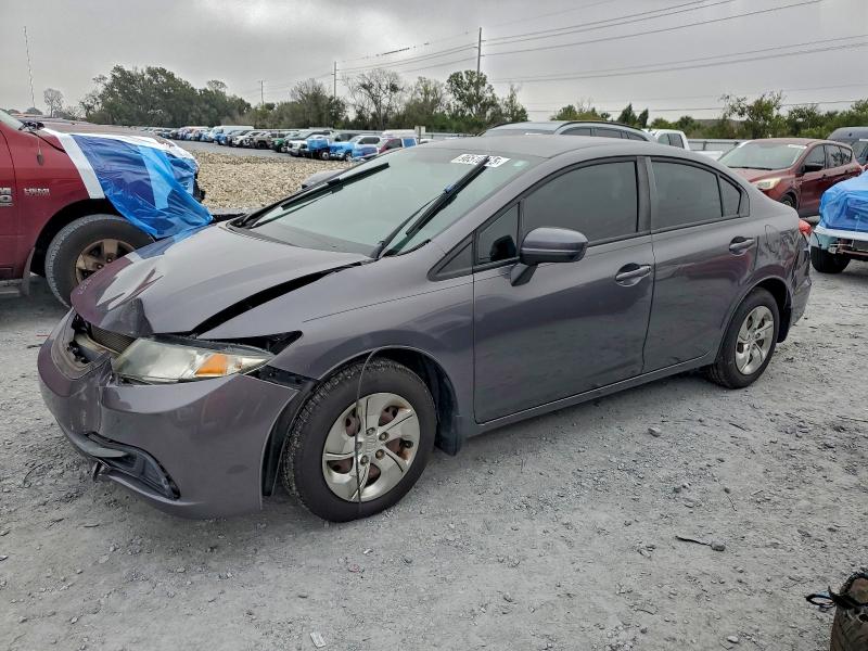 Photo 1 from auction – 2015 HONDA CIVIC LX with VIN 19XFB2F52FE051566