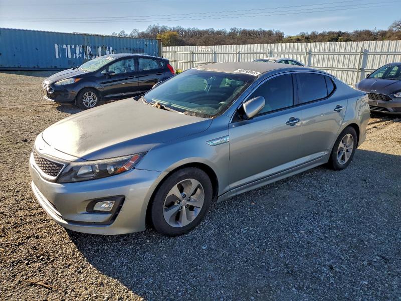 KIA OPTIMA HYB 2014 with VIN KNAGM4AD9E5065612 - Photo from auction