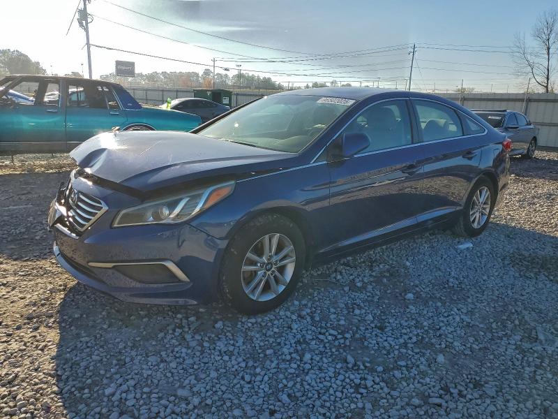 HYUNDAI SONATA SE 2017 with VIN 5NPE24AF4HH585142 - Photo from auction