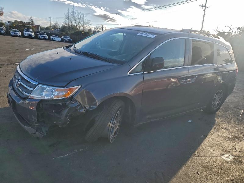 Photo 1 from auction – 2013 HONDA ODYSSEY EX with VIN 5FNRL5H65DB071495