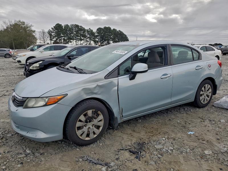 HONDA CIVIC LX 2012 with VIN 19XFB2F50CE018433 - Photo from auction