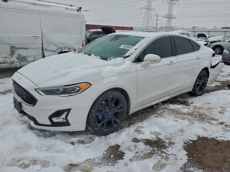 FORD FUSION TIT 2019 with VIN 3FA6P0D94KR138986 - Photo from auction