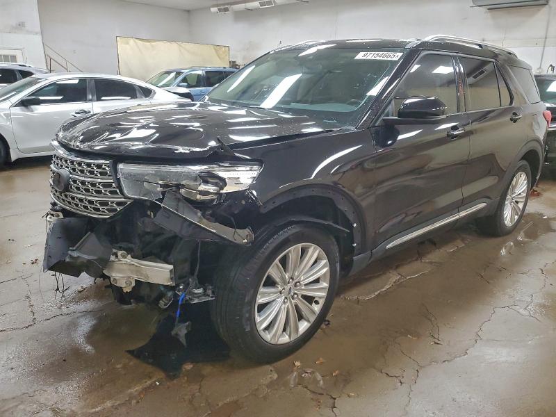 FORD EXPLORER L 2022 with VIN 1FMSK8FH3NGC04798 - Photo from auction