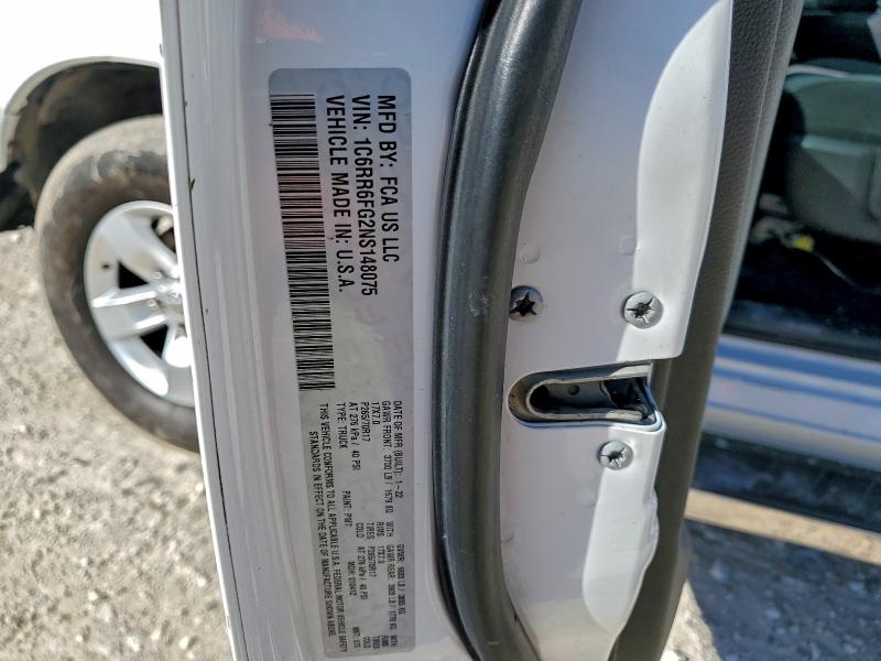 Photo 10 from auction – 2022 RAM 1500 with VIN 1C6RR6FG2NS148075