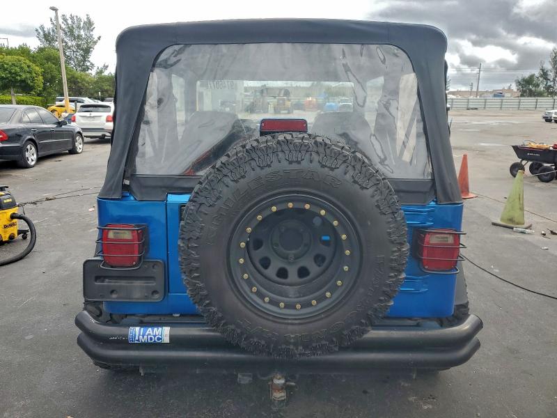 Photo 6 from auction – 1998 JEEP WRANGLER / with VIN 1J4FY19S1WP754712