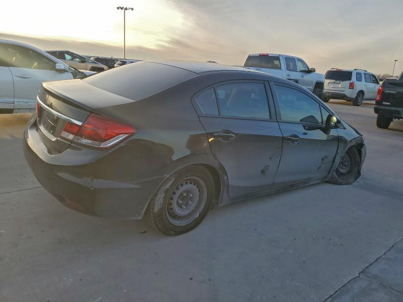 Photo 3 from auction – 2013 HONDA CIVIC LX with VIN 2HGFB2F53DH575991