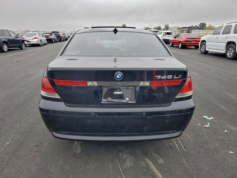 Photo 6 from auction – 2003 BMW 745 LI with VIN WBAGN63403DR19508