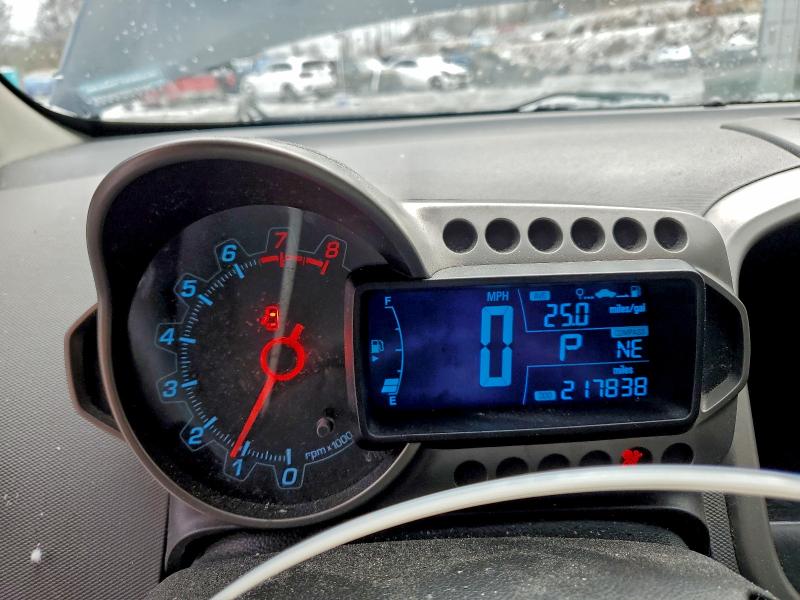 Photo 9 from auction – 2012 CHEVROLET SONIC LT with VIN 1G1JC5SH3C4108310