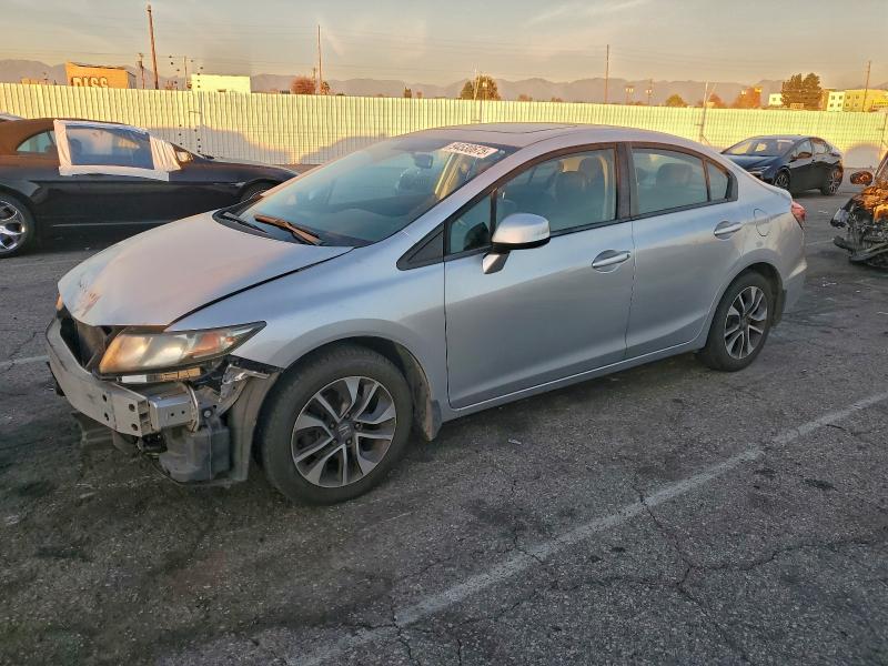 HONDA CIVIC EXL 2013 with VIN 19XFB2F94DE287863 - Photo from auction