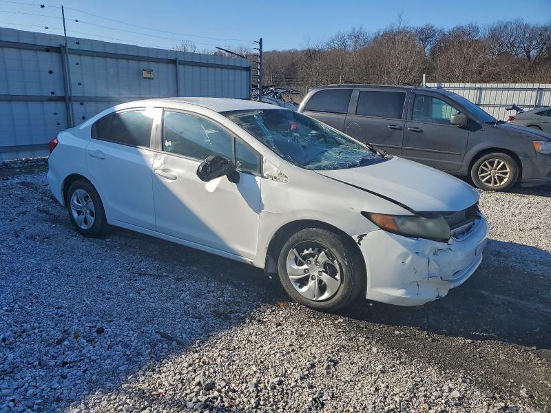 Photo 4 from auction – 2012 HONDA CIVIC LX with VIN 19XFB2F55CE107298