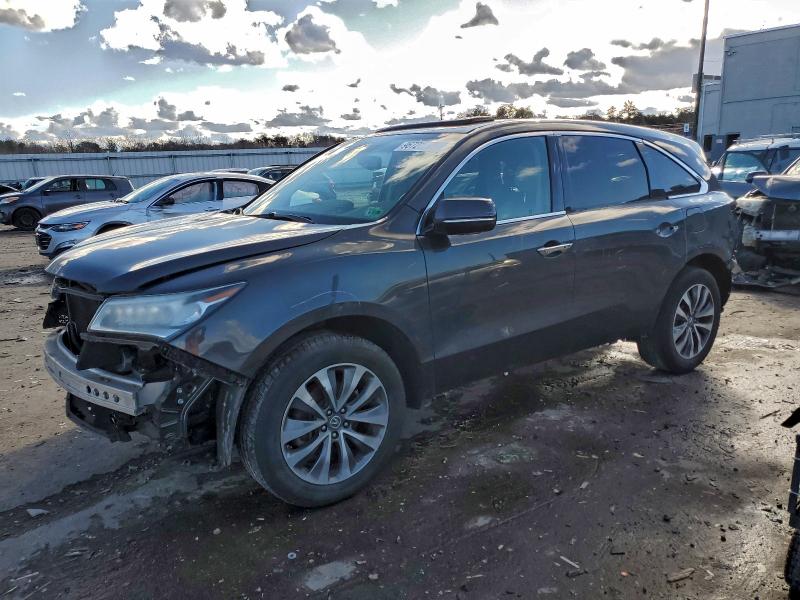 ACURA MDX TECHNO 2015 with VIN 5FRYD4H45FB020209 - Photo from auction
