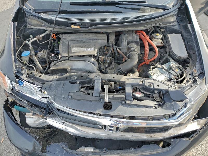 Photo 11 from auction – 2012 HONDA CIVIC HYBR with VIN JHMFB4F31CS004885