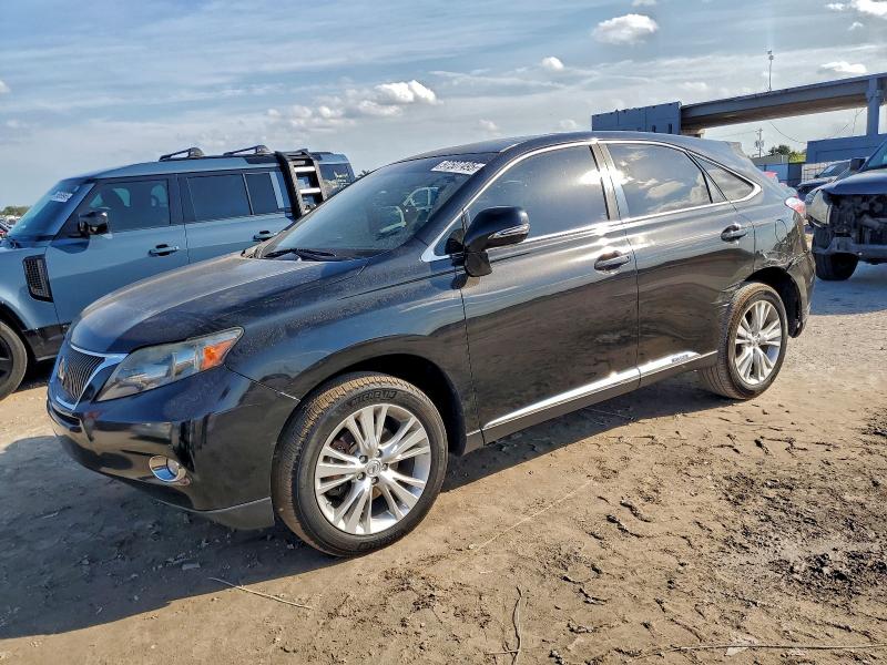 LEXUS RX 450H 2011 with VIN JTJZB1BA9B2004789 - Photo from auction