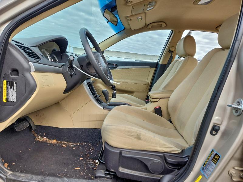Photo 7 from auction – 2010 HYUNDAI SONATA GLS with VIN 5NPET4ACXAH585476