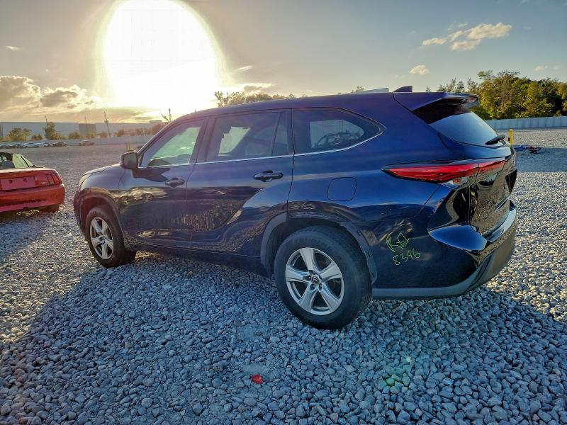 Photo 2 from auction – 2021 TOYOTA HIGHLANDER with VIN 5TDCZRAH7MS080900