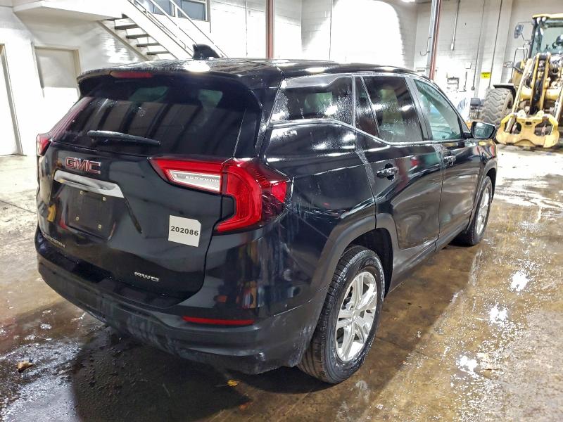 Photo 3 from auction – 2022 GMC TERRAIN SL with VIN 3GKALTEV1NL176698