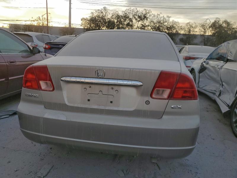 Photo 6 from auction – 2001 HONDA CIVIC EX with VIN 1HGES267X1L076620