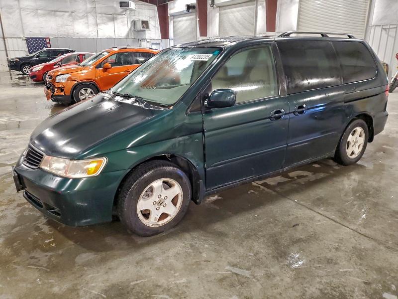 HONDA ODYSSEY EX 2001 with VIN 2HKRL18601H596177 - Photo from auction