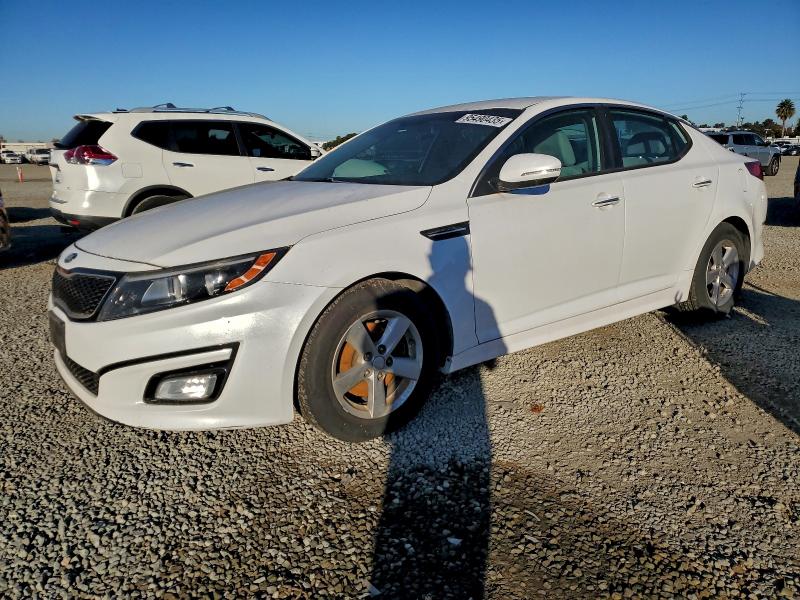 KIA OPTIMA LX 2015 with VIN 5XXGM4A72FG360609 - Photo from auction