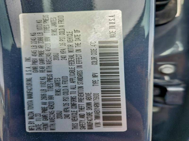 Photo 14 from auction – 2024 MAZDA CX-50 BASE with VIN 7MMVABXY4RN175930