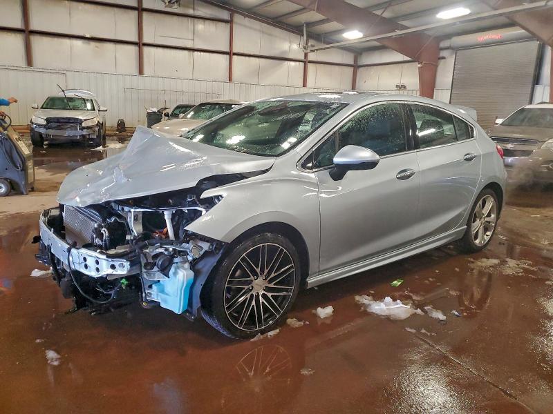 CHEVROLET CRUZE PREM 2018 with VIN 3G1BF6SMXJS593816 - Photo from auction