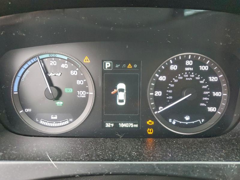 Photo 9 from auction – 2017 HYUNDAI SONATA HYB with VIN KMHE24L34HA069028