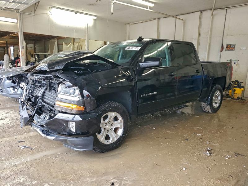 CHEVROLET SILVERADO 2018 with VIN 3GCUKREC9JG221757 - Photo from auction