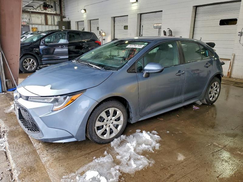 TOYOTA COROLLA LE 2021 with VIN 5YFEPMAE3MP185949 - Photo from auction