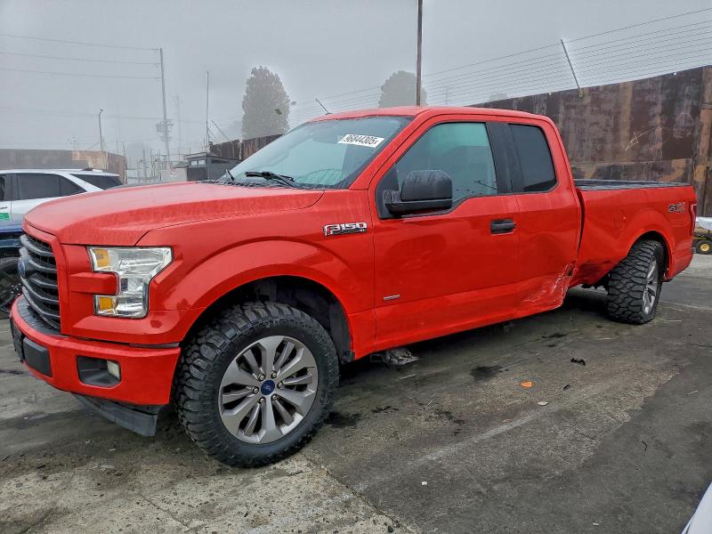 FORD F150 SUPER 2017 with VIN 1FTEX1CP8HKD25477 - Photo from auction
