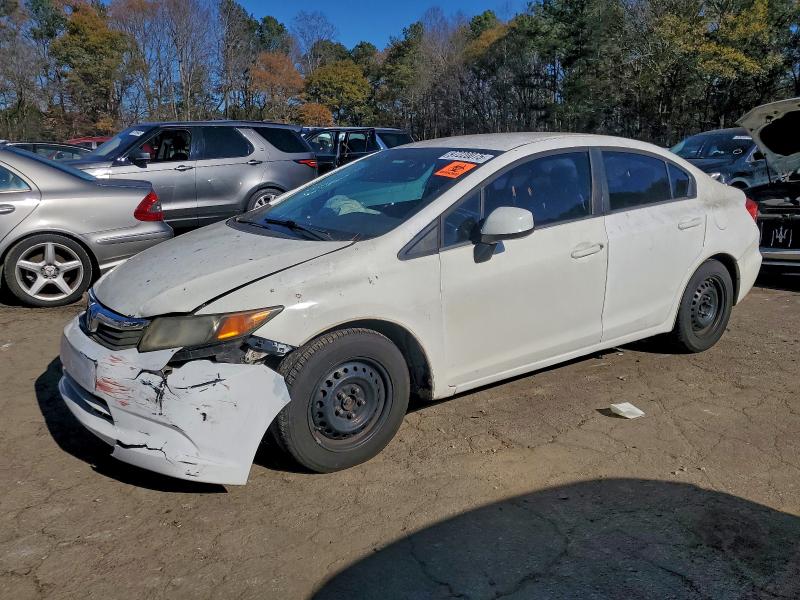 HONDA CIVIC LX 2012 with VIN 19XFB2F50CE044000 - Photo from auction