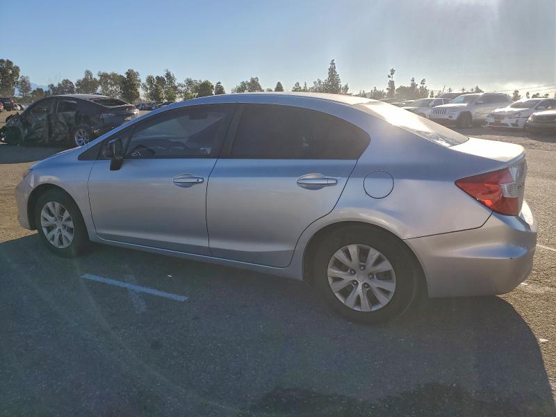 Photo 2 from auction – 2012 HONDA CIVIC LX with VIN 19XFB2F5XCE368362